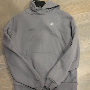 ALO Yoga Light Gray Hoodie